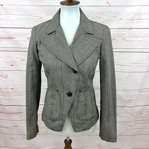 Vintage Y2K United Colors Of Benetton Plaid Blazer